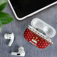 Funny Reindeer Reinbeer Christmas AirPods Case Xmas Holiday Patterns - Wonder Print Shop