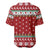 Funny Reindeer Reinbeer Christmas Baseball Jersey Xmas Holiday Patterns - Wonder Print Shop