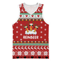 Funny Reindeer Reinbeer Christmas Basketball Jersey Xmas Holiday Patterns - Wonder Print Shop