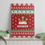 Funny Reindeer Reinbeer Christmas Canvas Wall Art Xmas Holiday Patterns - Wonder Print Shop