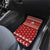 Funny Reindeer Reinbeer Christmas Car Mats Xmas Holiday Patterns - Wonder Print Shop