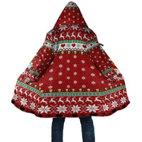 Funny Reindeer Reinbeer Christmas Cloak Xmas Holiday Patterns - Wonder Print Shop