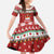 Funny Reindeer Reinbeer Christmas Family Matching Off The Shoulder Long Sleeve Dress and Hawaiian Shirt Xmas Holiday Patterns - Wonder Print Shop