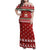 Funny Reindeer Reinbeer Christmas Family Matching Off Shoulder Maxi Dress and Hawaiian Shirt Xmas Holiday Patterns - Wonder Print Shop