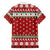 Funny Reindeer Reinbeer Christmas Family Matching Short Sleeve Bodycon Dress and Hawaiian Shirt Xmas Holiday Patterns - Wonder Print Shop