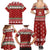 Funny Reindeer Reinbeer Christmas Family Matching Summer Maxi Dress and Hawaiian Shirt Xmas Holiday Patterns - Wonder Print Shop