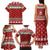 Funny Reindeer Reinbeer Christmas Family Matching Tank Maxi Dress and Hawaiian Shirt Xmas Holiday Patterns - Wonder Print Shop