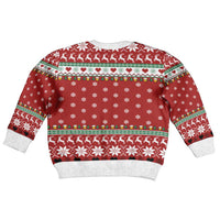 Funny Reindeer Reinbeer Christmas Kid Ugly Christmas Sweater Xmas Holiday Patterns - Wonder Print Shop