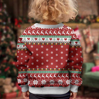 Funny Reindeer Reinbeer Christmas Kid Ugly Christmas Sweater Xmas Holiday Patterns - Wonder Print Shop