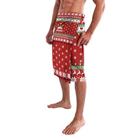 Funny Reindeer Reinbeer Christmas Lavalava Xmas Holiday Patterns - Wonder Print Shop