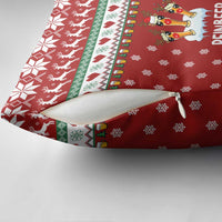 Funny Reindeer Reinbeer Christmas Pillow Cover Xmas Holiday Patterns - Wonder Print Shop