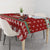 Funny Reindeer Reinbeer Christmas Tablecloth Xmas Holiday Patterns - Wonder Print Shop