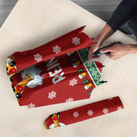 Funny Reindeer Reinbeer Christmas Umbrella Xmas Holiday Patterns - Wonder Print Shop