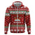 Funny Reindeer Reinbeer Christmas Zip Hoodie Xmas Holiday Patterns - Wonder Print Shop