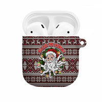 Funny Santa Claus Release The Kringle Christmas AirPods Case Xmas Holiday Patterns - Wonder Print Shop