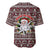 Funny Santa Claus Release The Kringle Christmas Baseball Jersey Xmas Holiday Patterns - Wonder Print Shop