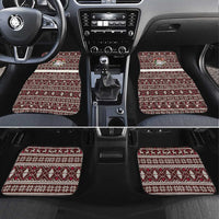 Funny Santa Claus Release The Kringle Christmas Car Mats Xmas Holiday Patterns - Wonder Print Shop