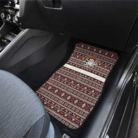 Funny Santa Claus Release The Kringle Christmas Car Mats Xmas Holiday Patterns - Wonder Print Shop