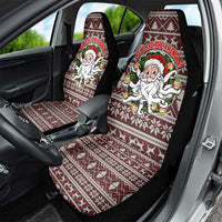 Funny Santa Claus Release The Kringle Christmas Car Seat Cover Xmas Holiday Patterns - Wonder Print Shop
