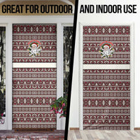 Funny Santa Claus Release The Kringle Christmas Door Cover Xmas Holiday Patterns - Wonder Print Shop
