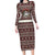 Funny Santa Claus Release The Kringle Christmas Family Matching Long Sleeve Bodycon Dress and Hawaiian Shirt Xmas Holiday Patterns - Wonder Print Shop