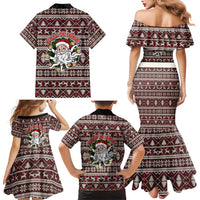 Funny Santa Claus Release The Kringle Christmas Family Matching Mermaid Dress and Hawaiian Shirt Xmas Holiday Patterns - Wonder Print Shop