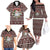 Funny Santa Claus Release The Kringle Christmas Family Matching Off The Shoulder Long Sleeve Dress and Hawaiian Shirt Xmas Holiday Patterns - Wonder Print Shop