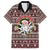 Funny Santa Claus Release The Kringle Christmas Family Matching Off The Shoulder Long Sleeve Dress and Hawaiian Shirt Xmas Holiday Patterns - Wonder Print Shop
