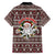 Funny Santa Claus Release The Kringle Christmas Family Matching Short Sleeve Bodycon Dress and Hawaiian Shirt Xmas Holiday Patterns - Wonder Print Shop