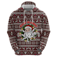 Funny Santa Claus Release The Kringle Christmas Hoodie Xmas Holiday Patterns - Wonder Print Shop