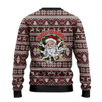 Funny Santa Claus Release The Kringle Christmas Ugly Christmas Sweater Xmas Holiday Patterns - Wonder Print Shop