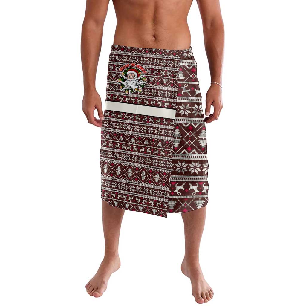 Funny Santa Claus Release The Kringle Christmas Lavalava Xmas Holiday Patterns - Wonder Print Shop