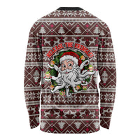 Funny Santa Claus Release The Kringle Christmas Long Sleeve Shirt Xmas Holiday Patterns - Wonder Print Shop