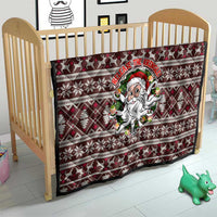 Funny Santa Claus Release The Kringle Christmas Quilt Xmas Holiday Patterns - Wonder Print Shop