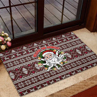 Funny Santa Claus Release The Kringle Christmas Rubber Doormat Xmas Holiday Patterns - Wonder Print Shop