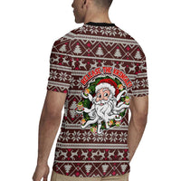 Funny Santa Claus Release The Kringle Christmas Rugby Jersey Xmas Holiday Patterns - Wonder Print Shop