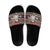 Funny Santa Claus Release The Kringle Christmas Slide Sandals Xmas Holiday Patterns - Wonder Print Shop