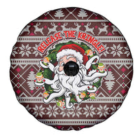 Funny Santa Claus Release The Kringle Christmas Spare Tire Cover Xmas Holiday Patterns - Wonder Print Shop