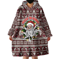 Funny Santa Claus Release The Kringle Christmas Wearable Blanket Hoodie Xmas Holiday Patterns - Wonder Print Shop