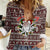 Funny Santa Claus Release The Kringle Christmas Women Casual Shirt Xmas Holiday Patterns - Wonder Print Shop