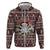 Funny Santa Claus Release The Kringle Christmas Zip Hoodie Xmas Holiday Patterns - Wonder Print Shop