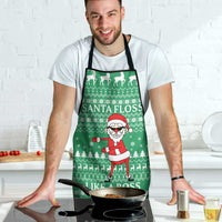 Funny Santa Claus Christmas Apron Xmas Holiday Patterns - Wonder Print Shop