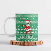 Funny Santa Claus Christmas Ceramic Mug Xmas Holiday Patterns - Wonder Print Shop