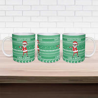 Funny Santa Claus Christmas Ceramic Mug Xmas Holiday Patterns - Wonder Print Shop
