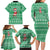 Funny Santa Claus Christmas Family Matching Long Sleeve Bodycon Dress and Hawaiian Shirt Xmas Holiday Patterns - Wonder Print Shop
