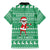 Funny Santa Claus Christmas Family Matching Mermaid Dress and Hawaiian Shirt Xmas Holiday Patterns - Wonder Print Shop