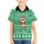 Funny Santa Claus Christmas Family Matching Off The Shoulder Long Sleeve Dress and Hawaiian Shirt Xmas Holiday Patterns - Wonder Print Shop