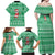 Funny Santa Claus Christmas Family Matching Off Shoulder Maxi Dress and Hawaiian Shirt Xmas Holiday Patterns - Wonder Print Shop