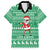 Funny Santa Claus Christmas Family Matching Short Sleeve Bodycon Dress and Hawaiian Shirt Xmas Holiday Patterns - Wonder Print Shop