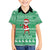 Funny Santa Claus Christmas Family Matching Short Sleeve Bodycon Dress and Hawaiian Shirt Xmas Holiday Patterns - Wonder Print Shop